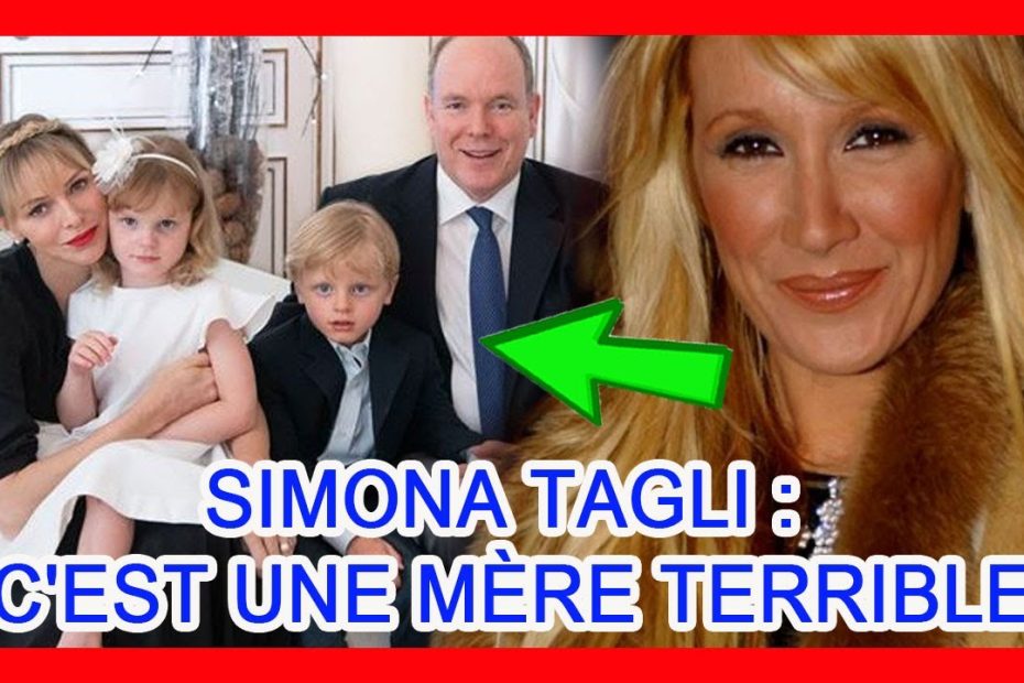 L'ex-femme du prince Albert, Simona Tagli, critique Charlène !