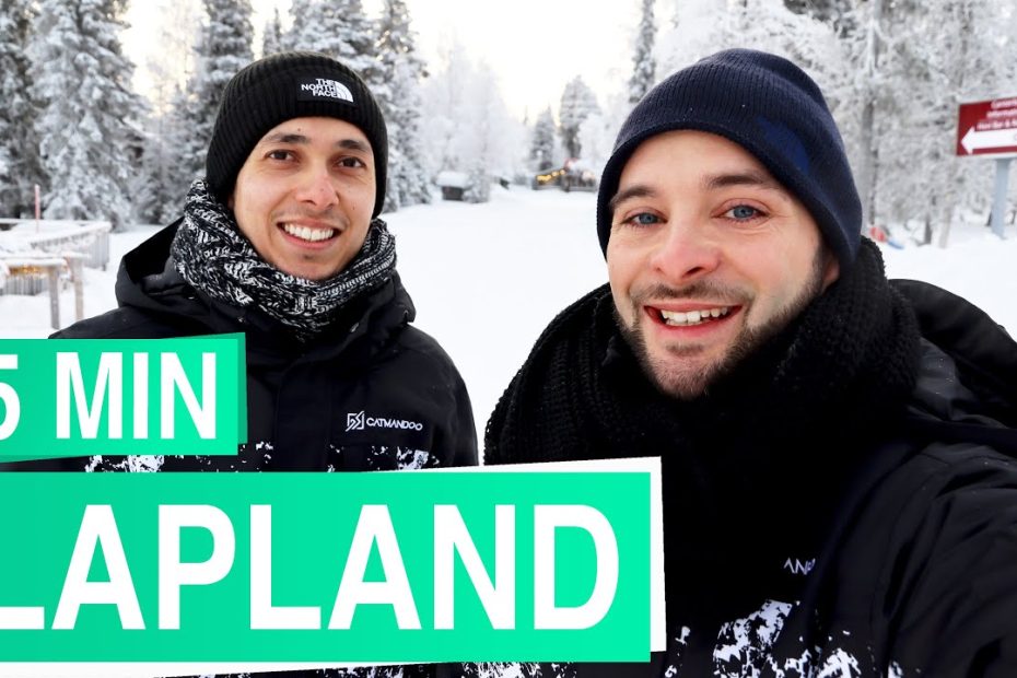 Lapland in 5 minutes ❄ ✨ Winter Activities & Northern Lights in Finland