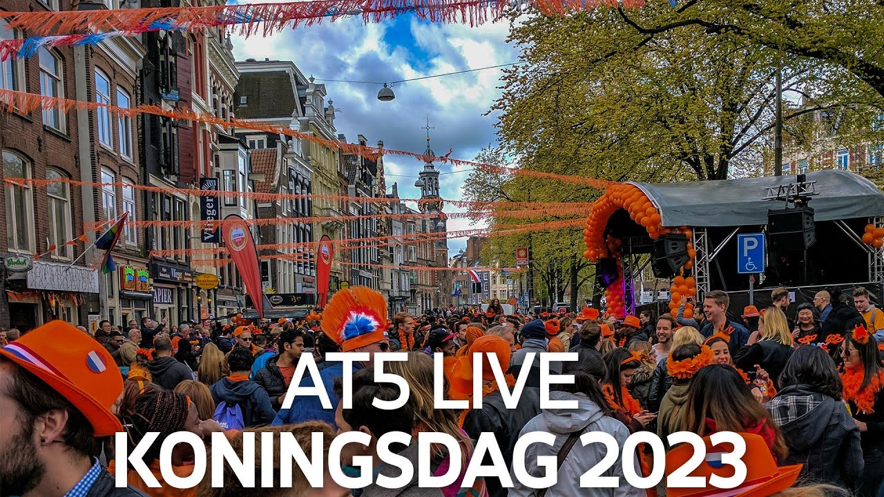 AT5 LIVE: Koningsdag Amsterdam 2023