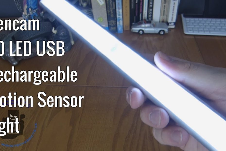 Sencam 40 LED USB Rechargeable Motion Sensor Cupboard Light Unboxing