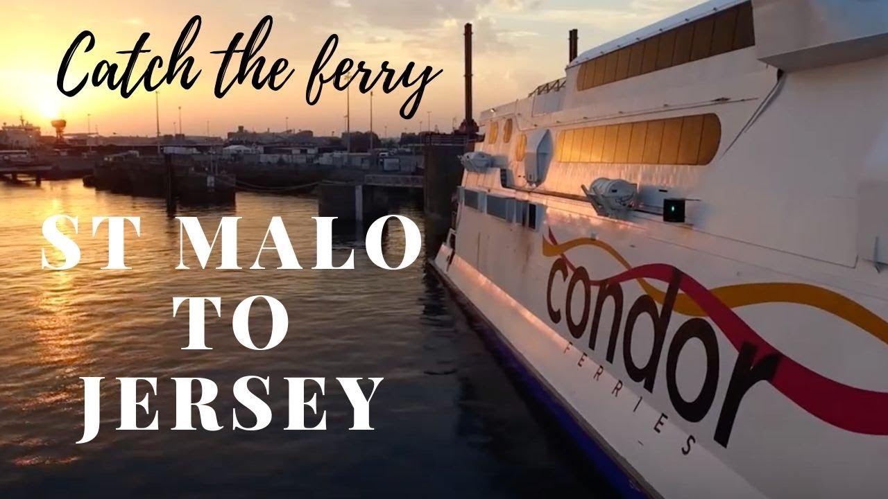 Ferry St Malo to Jersey Channel Islands