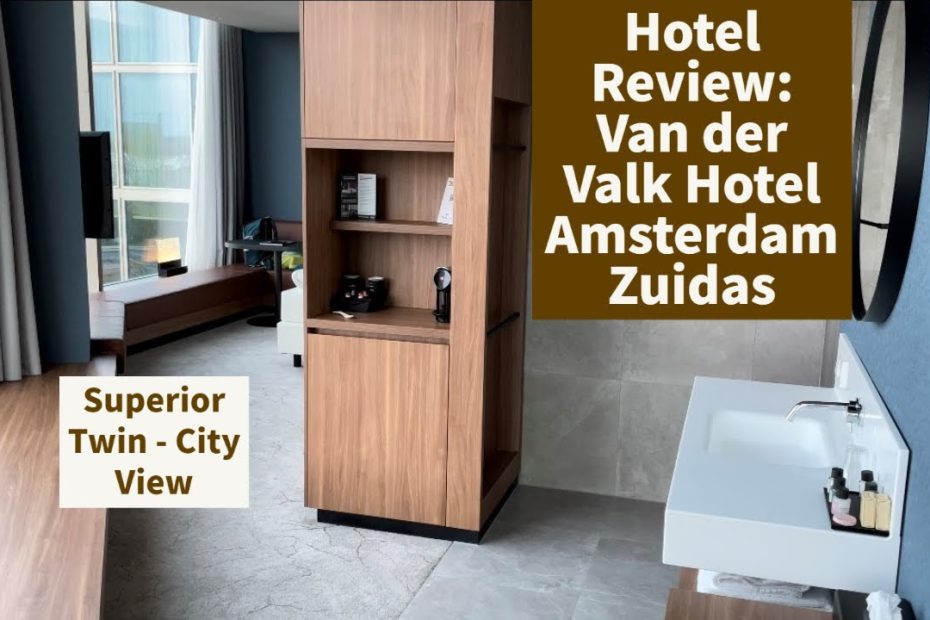 HOTEL REVIEW | Van der Valk Hotel Amsterdam Zuidas | Superior Twin - City View (4K UHD)