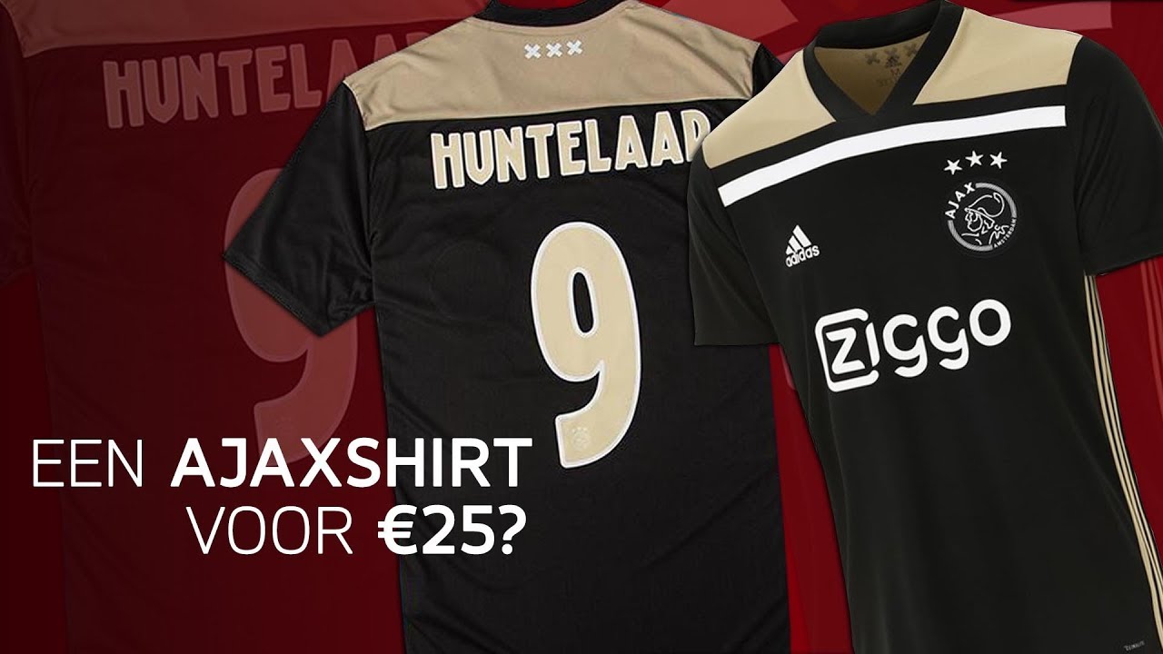 Is een echt Ajaxshirt €109,95 waard?