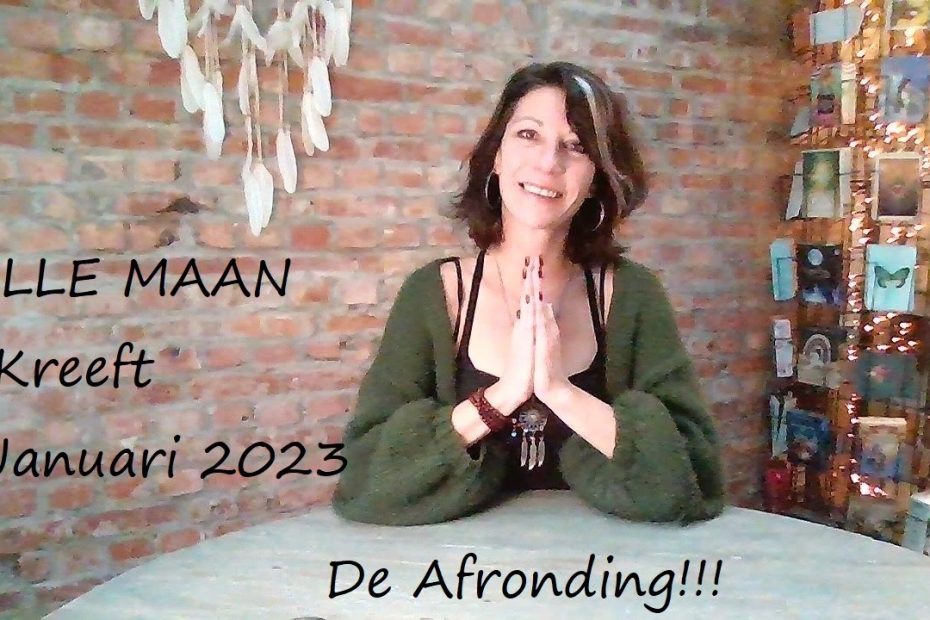VOLLE MAAN in Kreeft ~ 7 Januari 2023 ~ De Afronding!!! ~ Tarot Reading