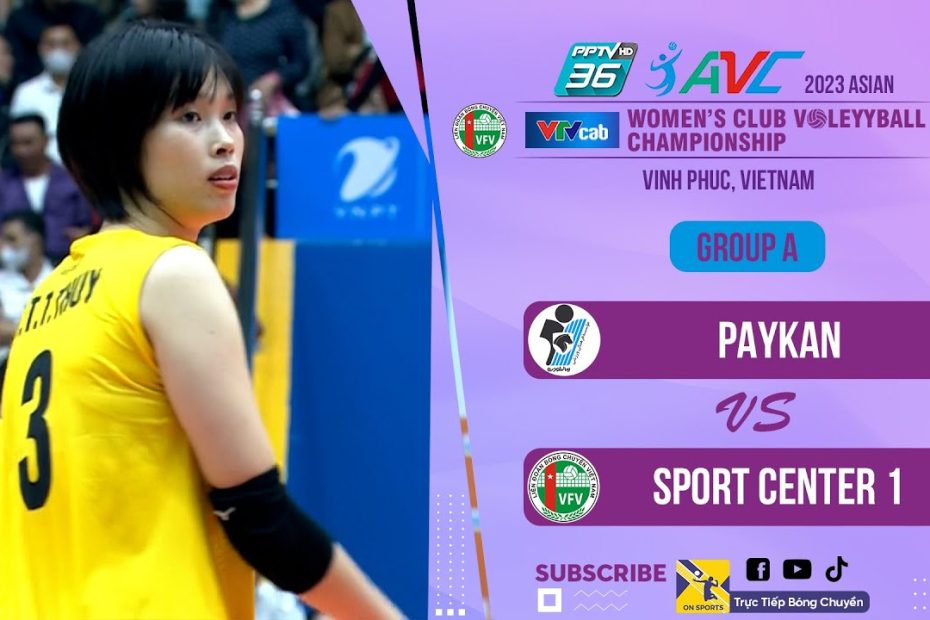 Re-Live |  Paykan - Sport Center 1 | Bảng A - Giải bóng chuyền Vô địch các CLB nữ châu Á 2023