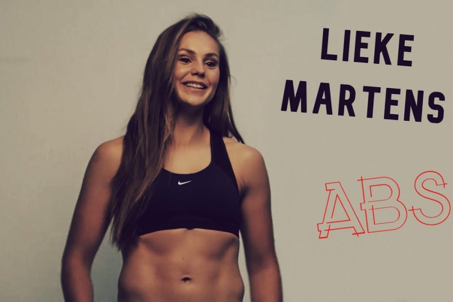 Lieke Martens flaunting her abs (Photoshoot) HD