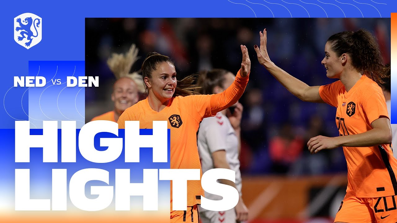 GOOD WIN! ???? Highlights OranjeLeeuwinnen - Denemarken (15/11/2022)