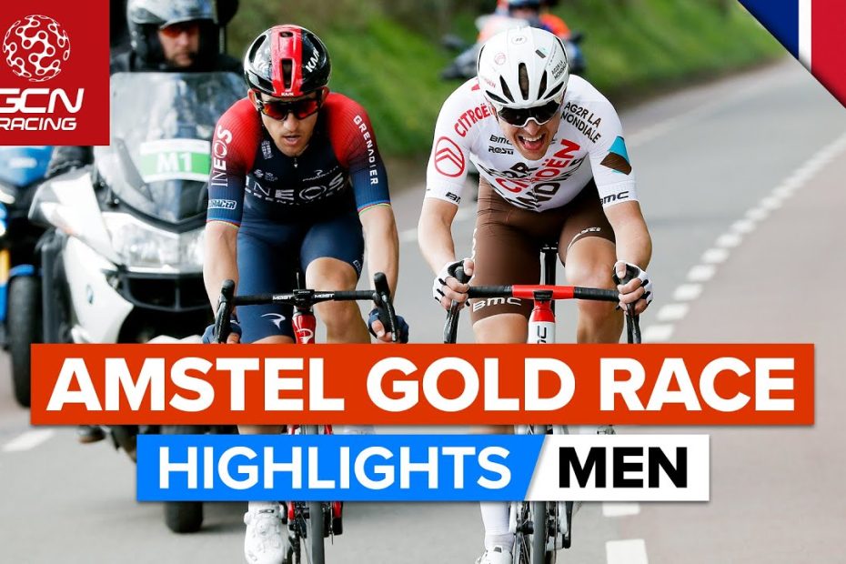 The Closest Finish... Since Last Year! | Amstel Gold Race 2022 Men's Highlights