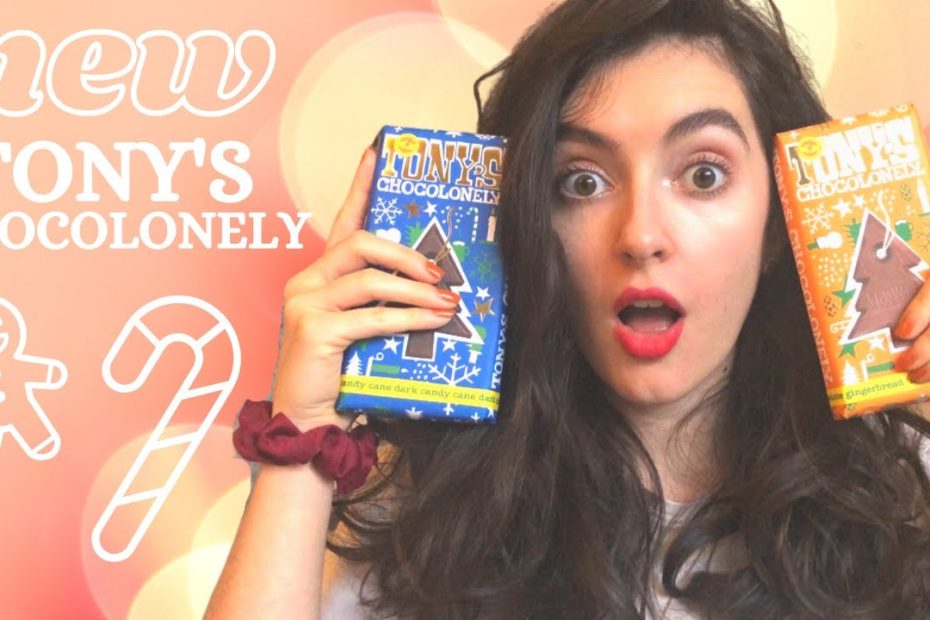 NEW Tony's Chocolonely Christmas chocolate bars review - two new flavours!