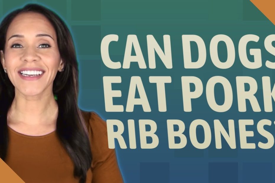 Can dogs eat pork rib bones?
