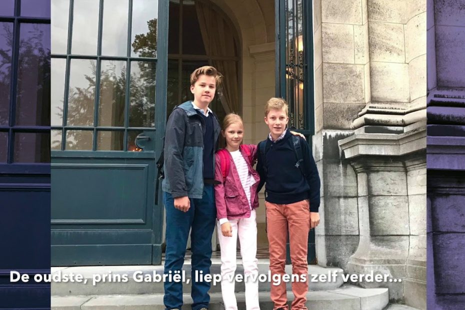 Belgische prinsen en prinsessen terug naar de schoolbanken