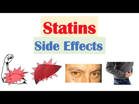 Statin Side Effects | Atorvastatin, Rosuvastatin, Simvastatin Side Effects & Why They Occur